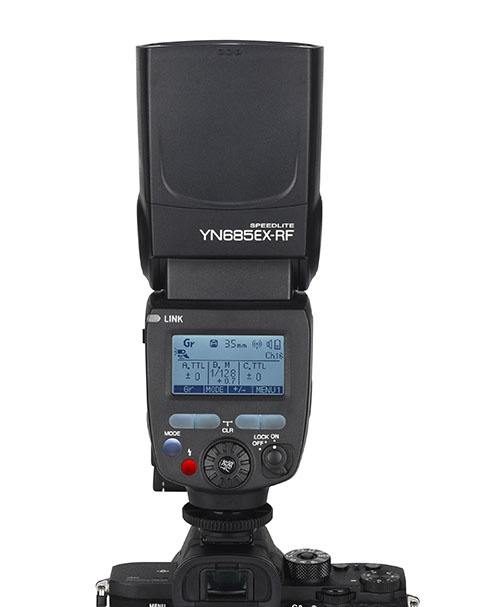 YN685EX-RF Flash TTL para Sony